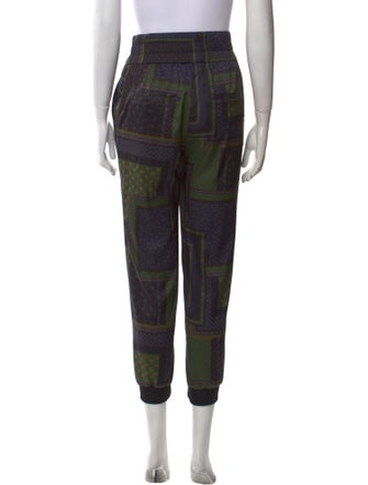 Veronica Beard Printed Skinny Leg Pants