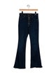 Veronica Beard Mid-Rise Wide Leg Jeans