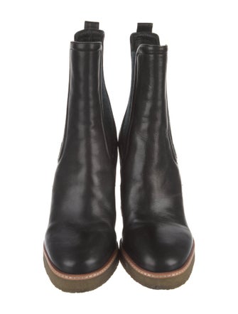 Veronica Beard Leather Chelsea Boots