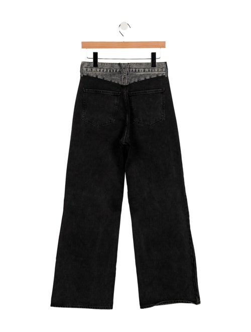 Veronica Beard Colorblock Pattern Wide Leg Pants