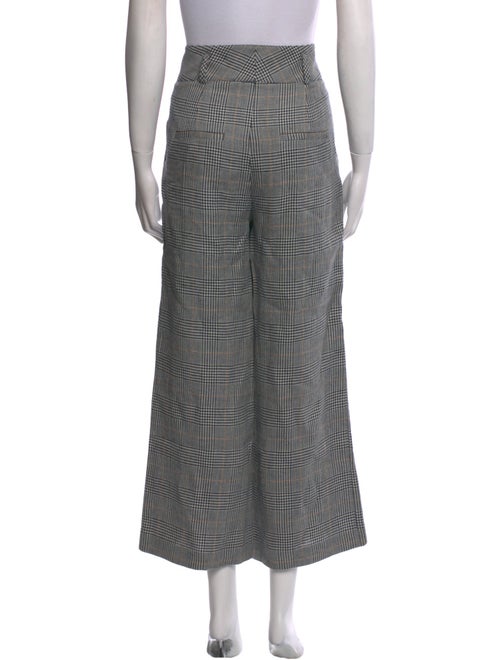Veronica Beard Linen Wide Leg Pants