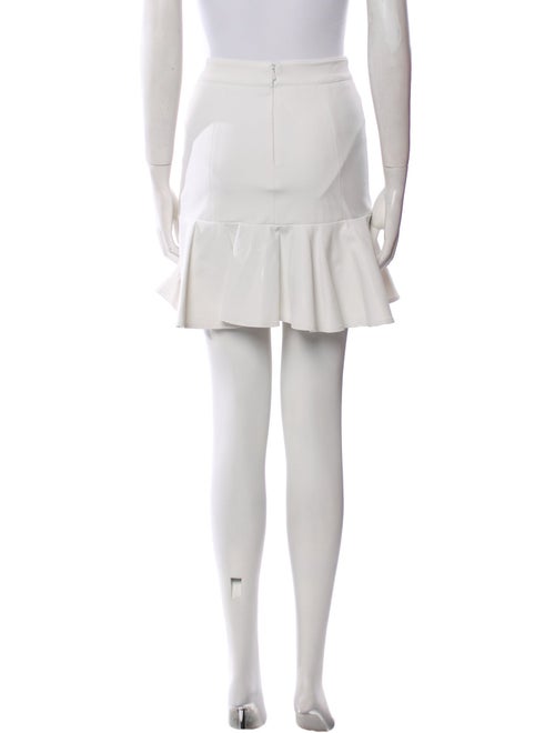 Veronica Beard Ruffle Embellishment Mini Skirt