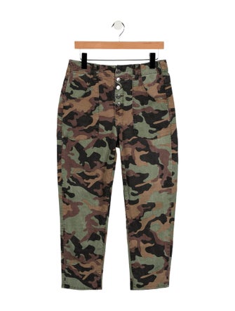 Veronica Beard High-Rise Straight Leg Jeans