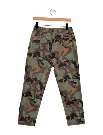 Veronica Beard High-Rise Straight Leg Jeans