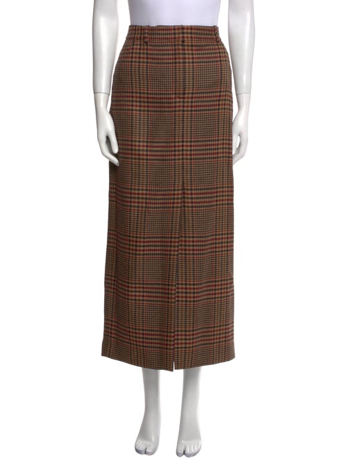Veronica Beard Virgin Wool Midi Length Skirt