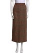 Veronica Beard Virgin Wool Midi Length Skirt