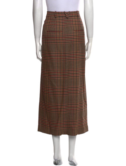 Veronica Beard Virgin Wool Midi Length Skirt