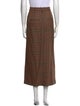 Veronica Beard Virgin Wool Midi Length Skirt