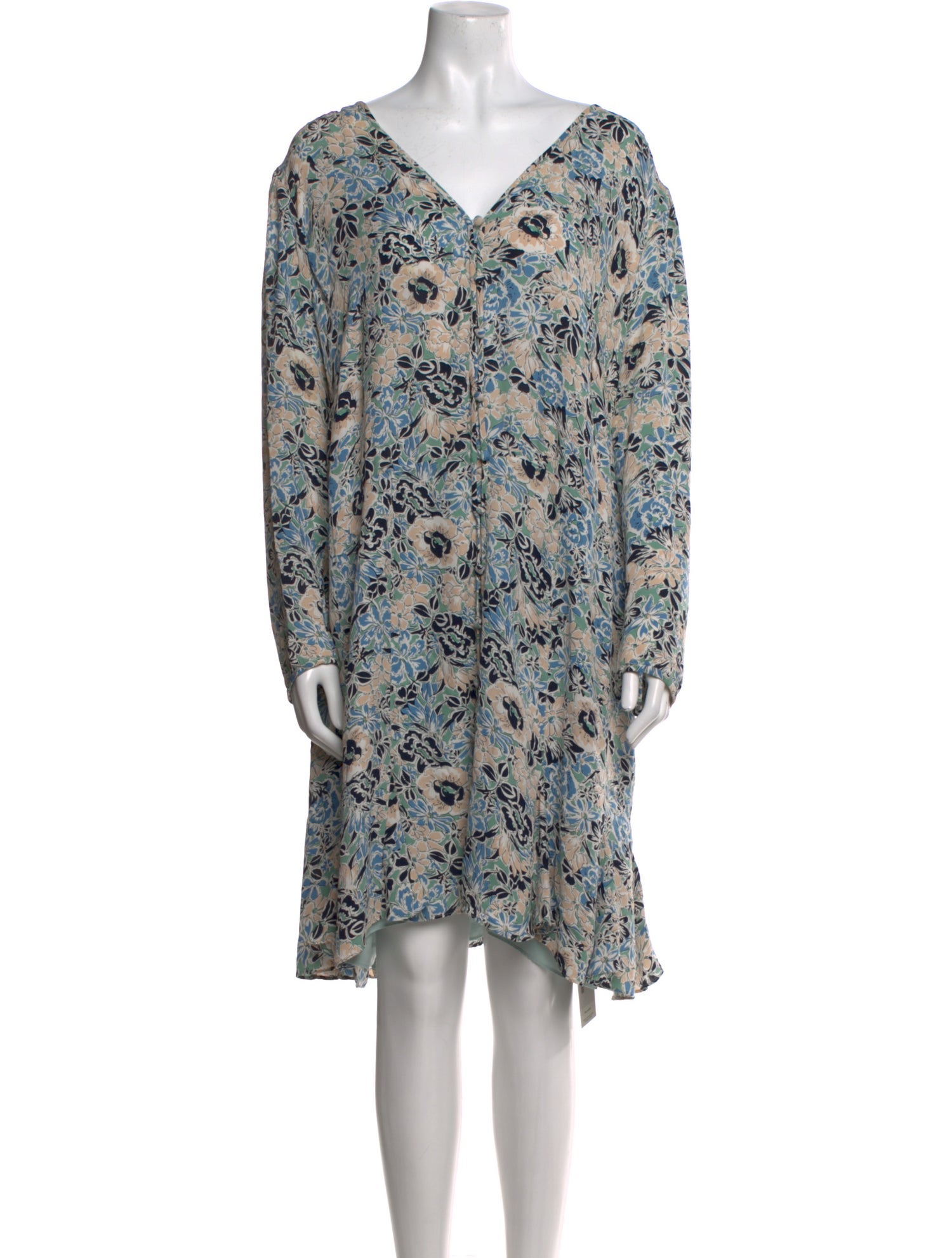 Veronica Beard Silk Knee-Length Dress