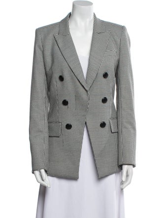 Veronica Beard Houndstooth Print Blazer