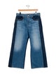 Veronica Beard High-Rise Wide Leg Jeans