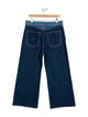 Veronica Beard High-Rise Wide Leg Jeans