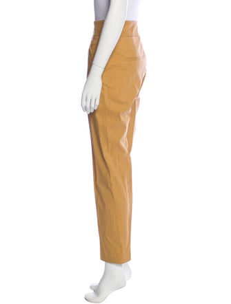 Veronica Beard Linen Straight Leg Pants
