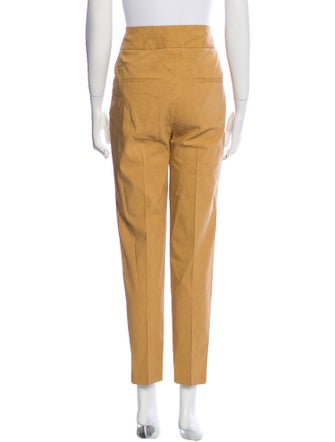 Veronica Beard Linen Straight Leg Pants