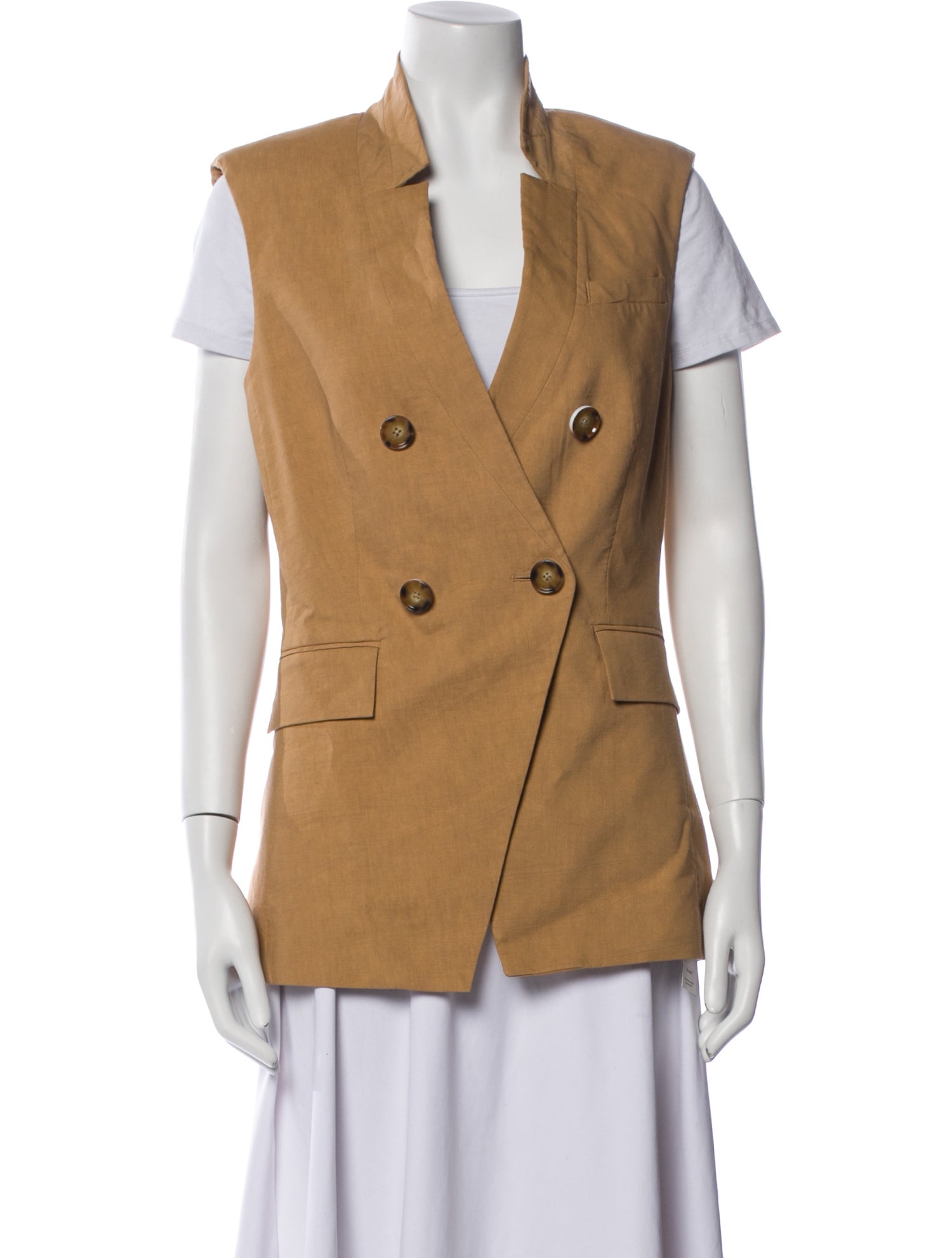 Veronica Beard Linen Vest