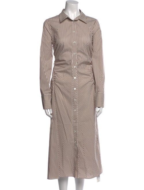 Veronica Beard Striped Long Dress