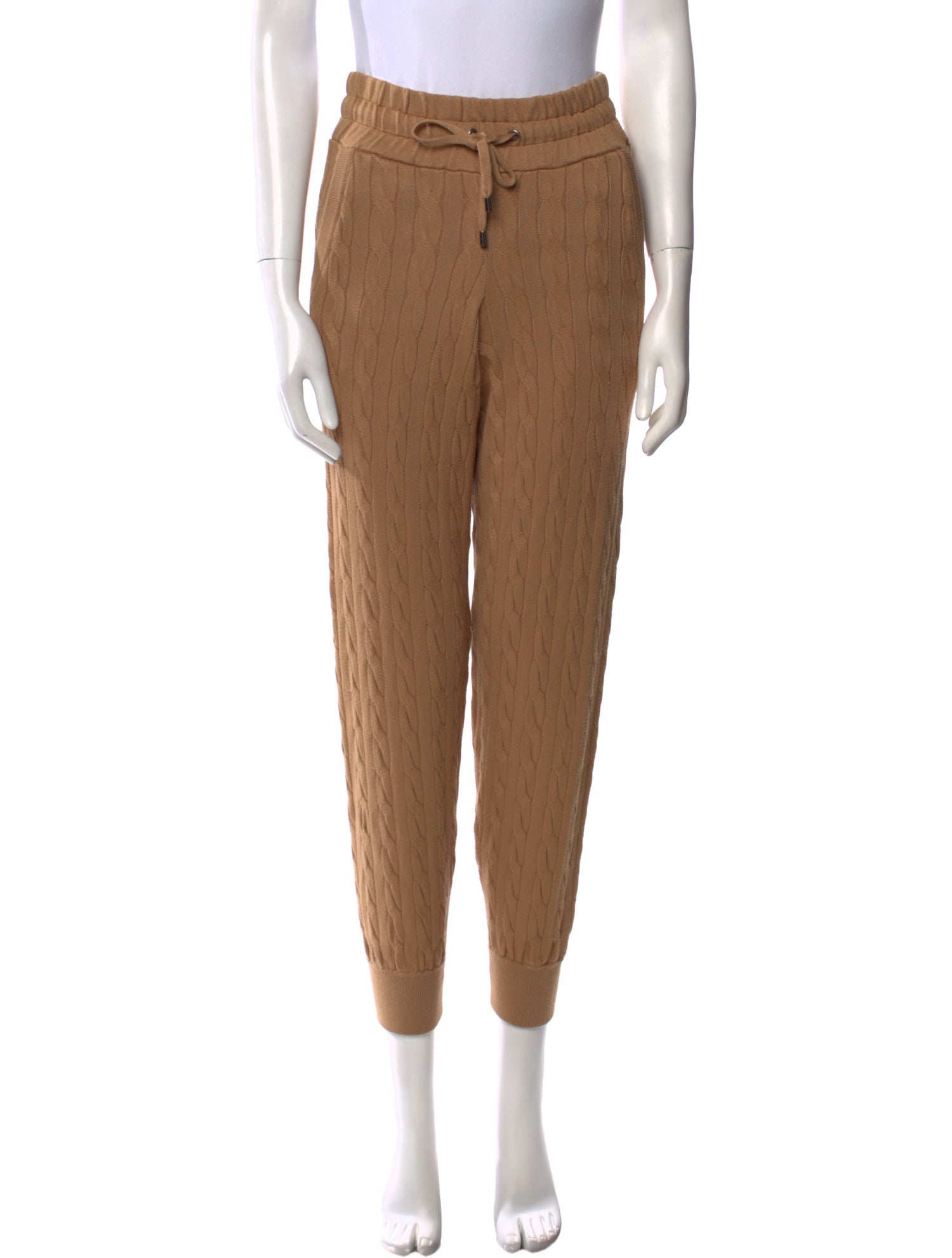 Veronica Beard Cable Knit Skinny Leg Pants
