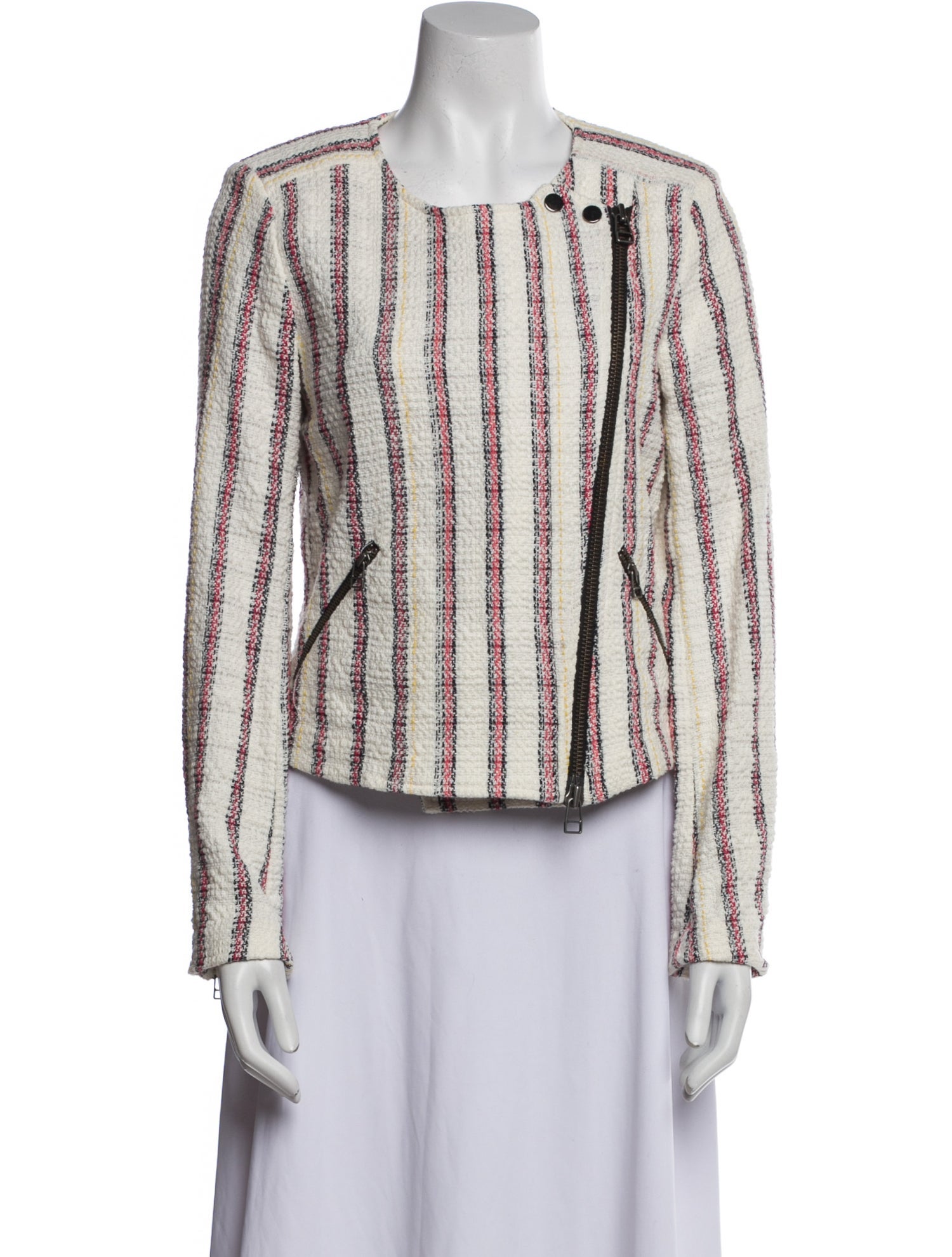 Veronica Beard Striped Evening Jacket