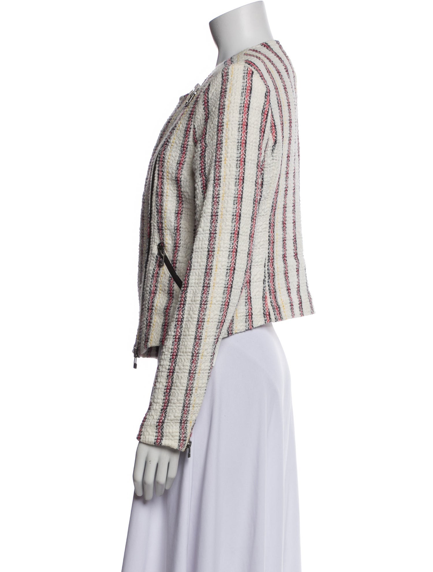 Veronica Beard Striped Evening Jacket