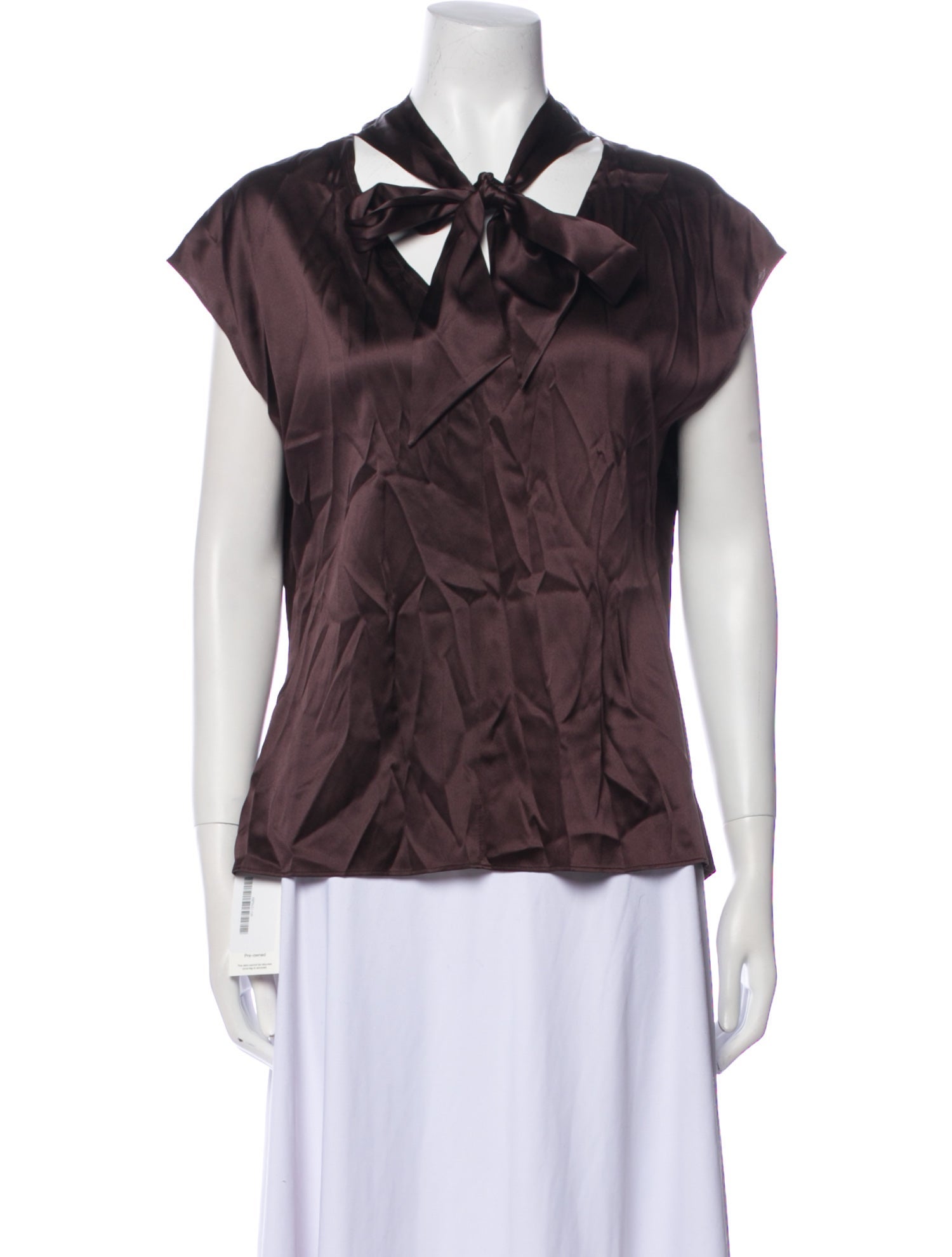 Veronica Beard Silk Mock Neck Blouse w/ Tags