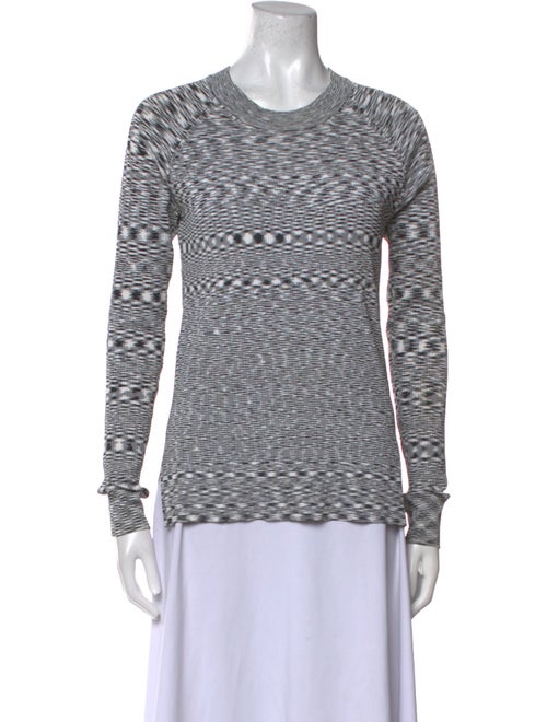 Veronica Beard Printed Crew Neck Sweatshirt