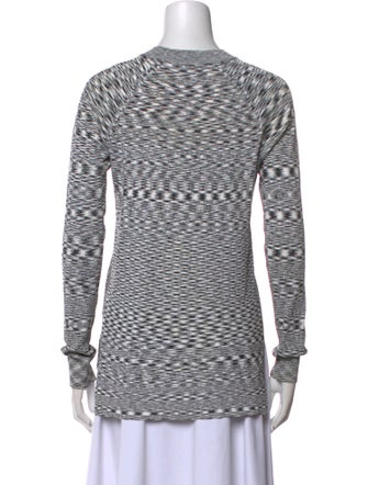 Veronica Beard Printed Crew Neck Sweatshirt