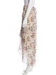 Veronica Beard Floral Print Long Skirt