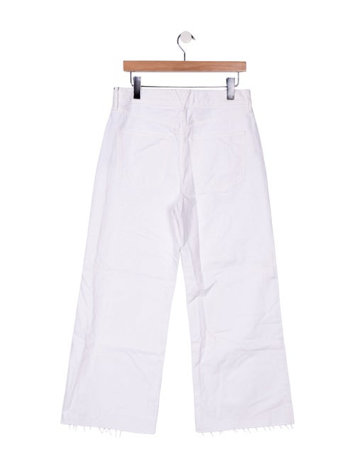 Veronica Beard High-Rise Wide Leg Jeans