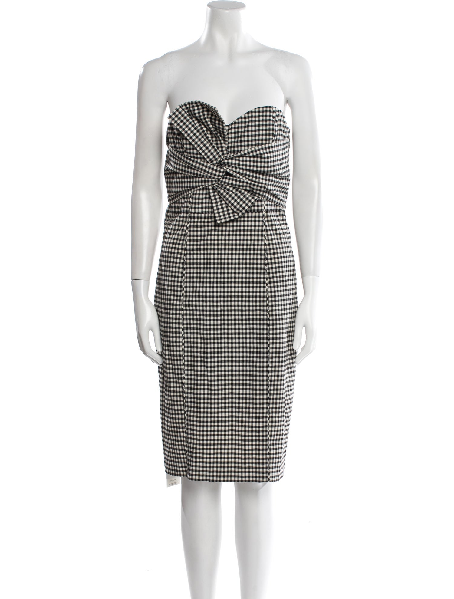 Veronica Beard Plaid Print Mini Dress