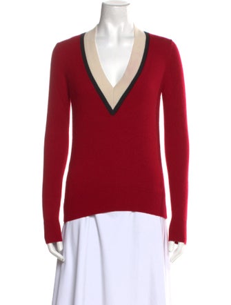 Veronica Beard Cashmere V-Neck Sweater