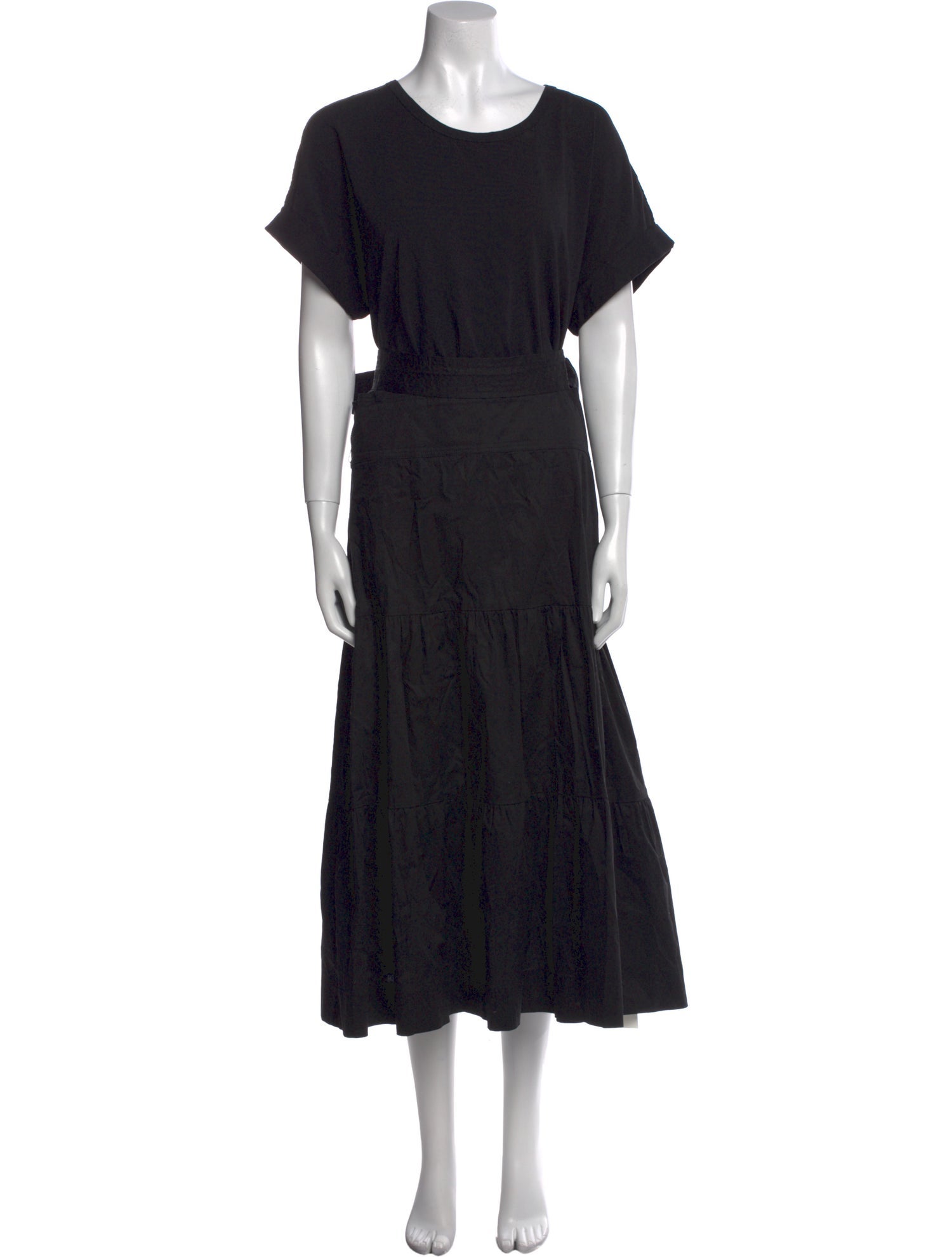 Veronica Beard Scoop Neck Long Dress