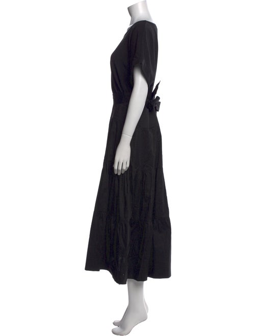 Veronica Beard Scoop Neck Long Dress