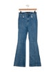 Veronica Beard Mid-Rise Wide Leg Jeans
