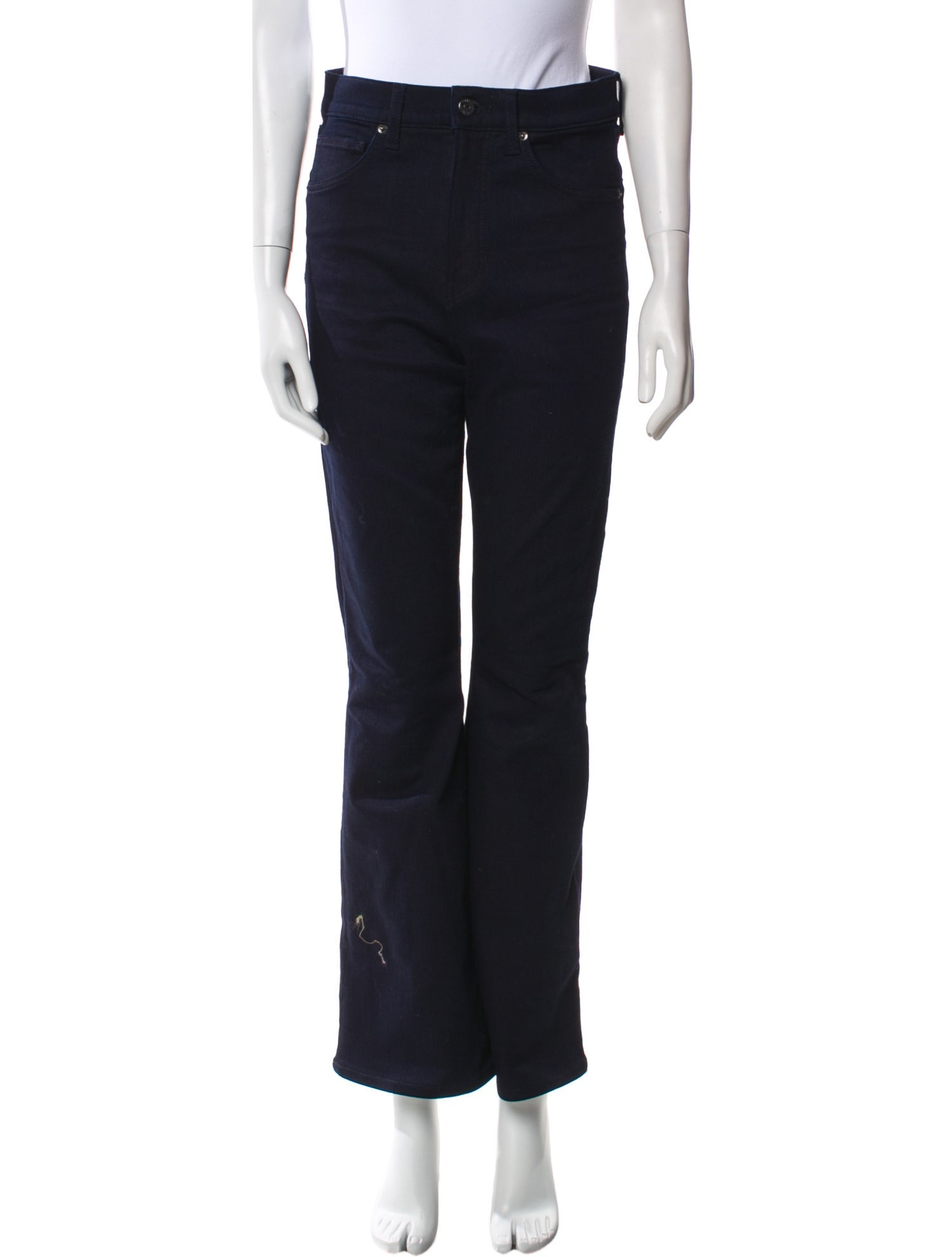 Veronica Beard High-Rise Wide Leg Jeans