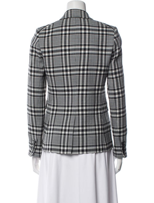 Veronica Beard Plaid Print Blazer