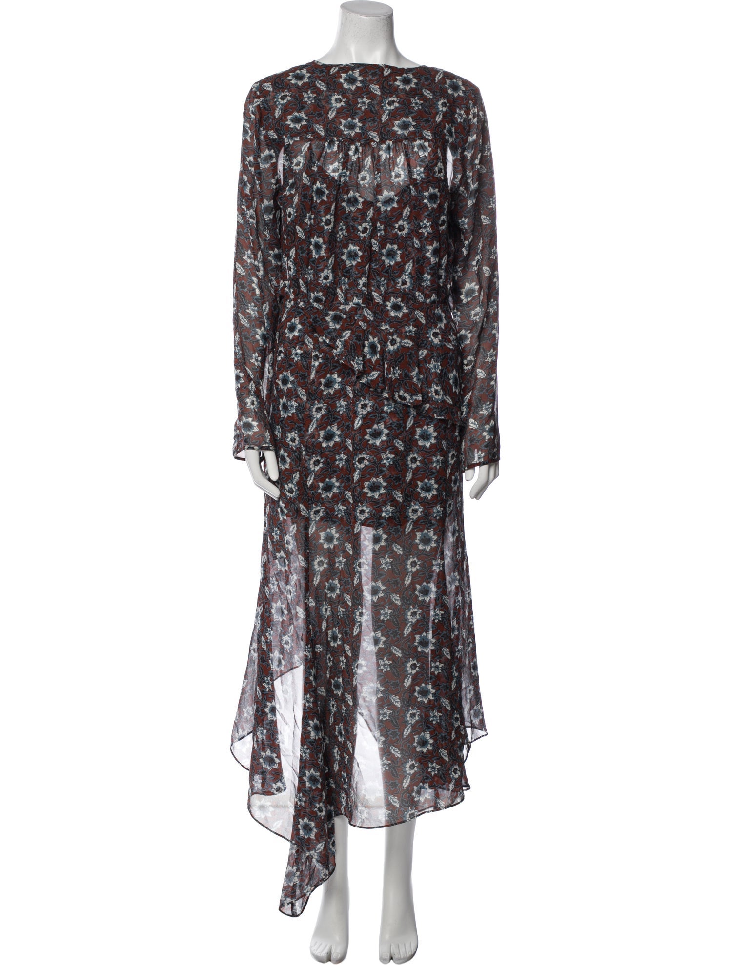 Veronica Beard Silk Long Dress