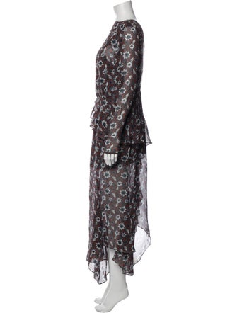 Veronica Beard Silk Long Dress