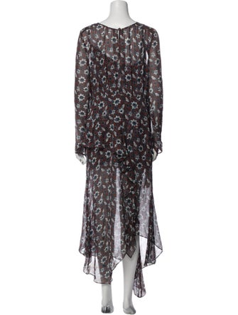 Veronica Beard Silk Long Dress