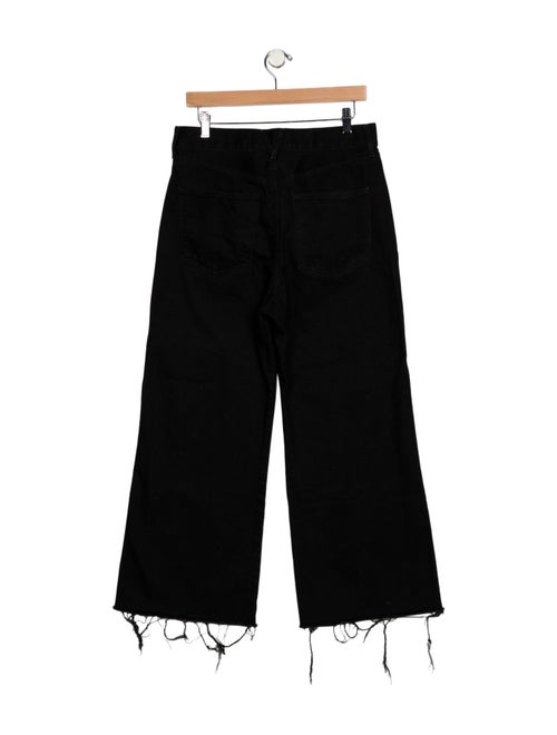 Veronica Beard High-Rise Wide Leg Jeans