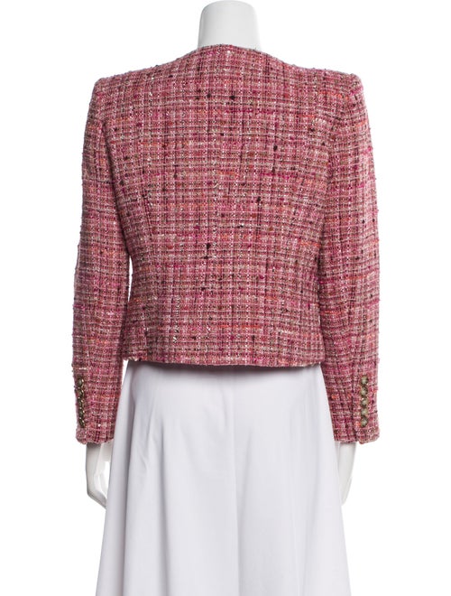 Veronica Beard Tweed Pattern Evening Jacket