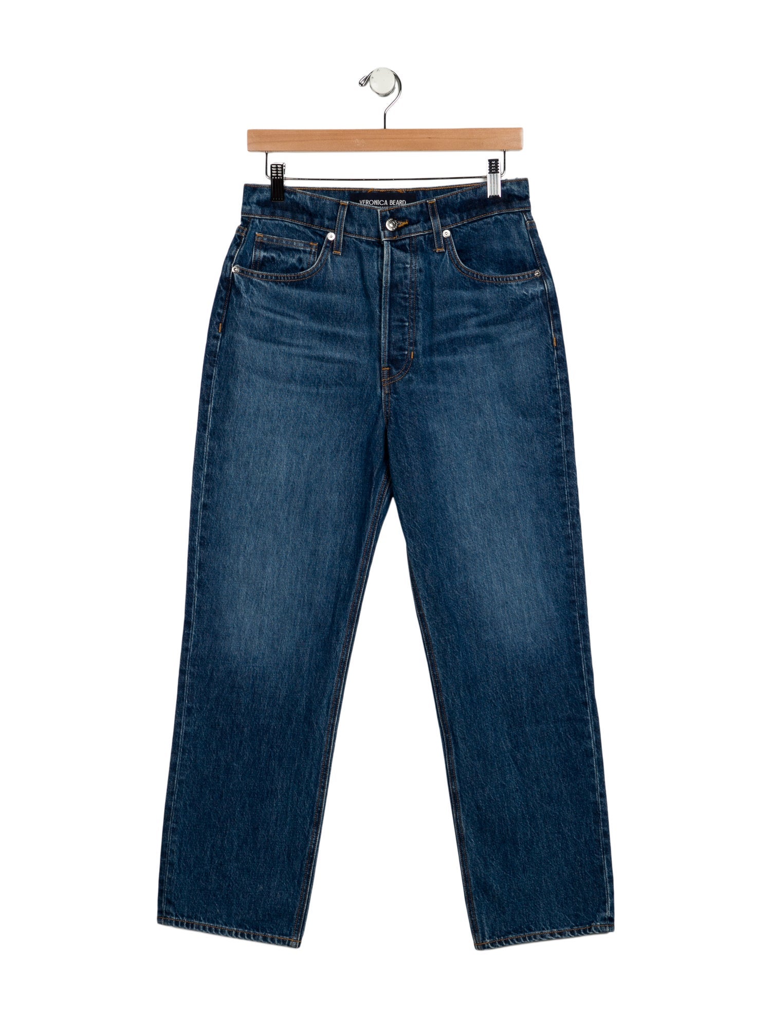 Veronica Beard High-Rise Straight Leg Jeans w/ Tags