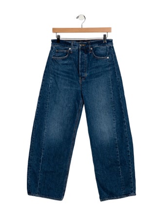 Veronica Beard High-Rise Wide Leg Jeans