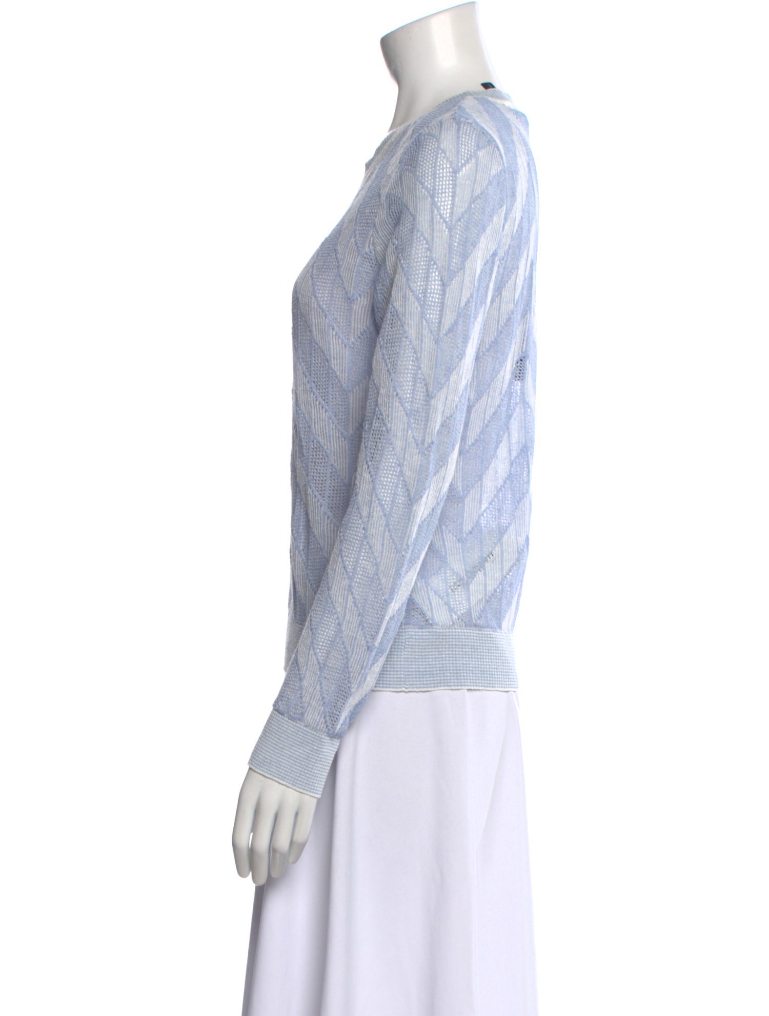 Veronica Beard Linen Crew Neck Sweater w/ Tags