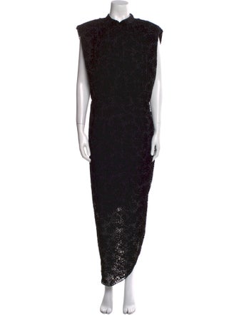 Veronica Beard Lace Pattern Long Dress