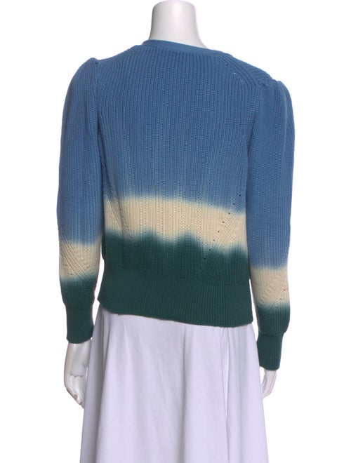 Veronica Beard Striped V-Neck Sweater