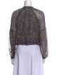 Veronica Beard Silk Printed Blouse
