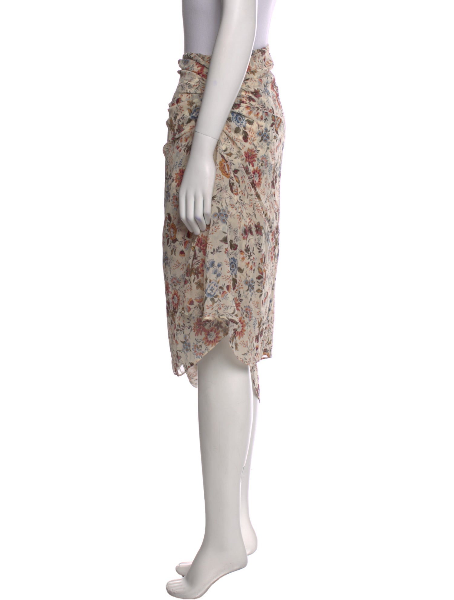 Veronica Beard Silk Midi Length Skirt