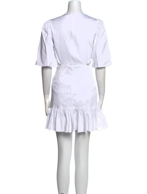 Veronica Beard Scoop Neck Mini Dress