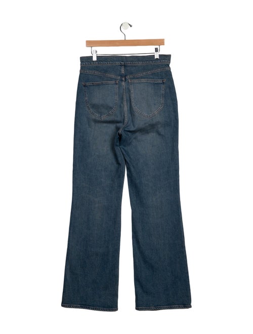 Veronica Beard High-Rise Wide Leg Jeans