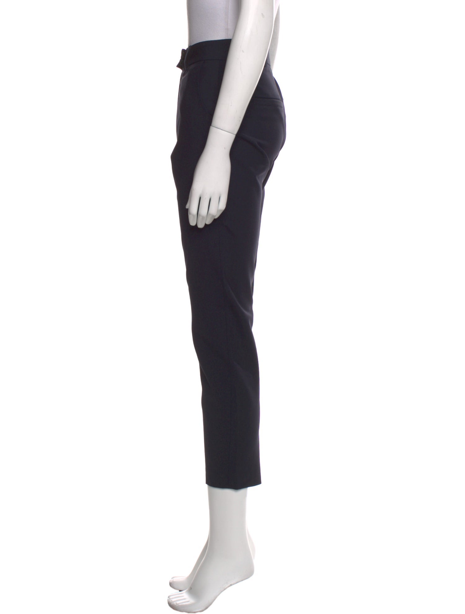 Veronica Beard Virgin Wool Skinny Leg Pants